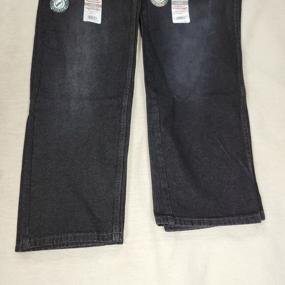 Wrangler Jeans Sz 12 Reg Boys Loose Black Denim Pants Kids Skater Lot of 2 Kid - Picture 4 of 16